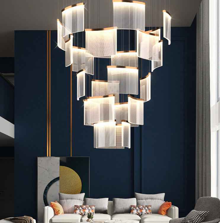 Cistero Chandelier Light Fixture - - Chandelier gold
