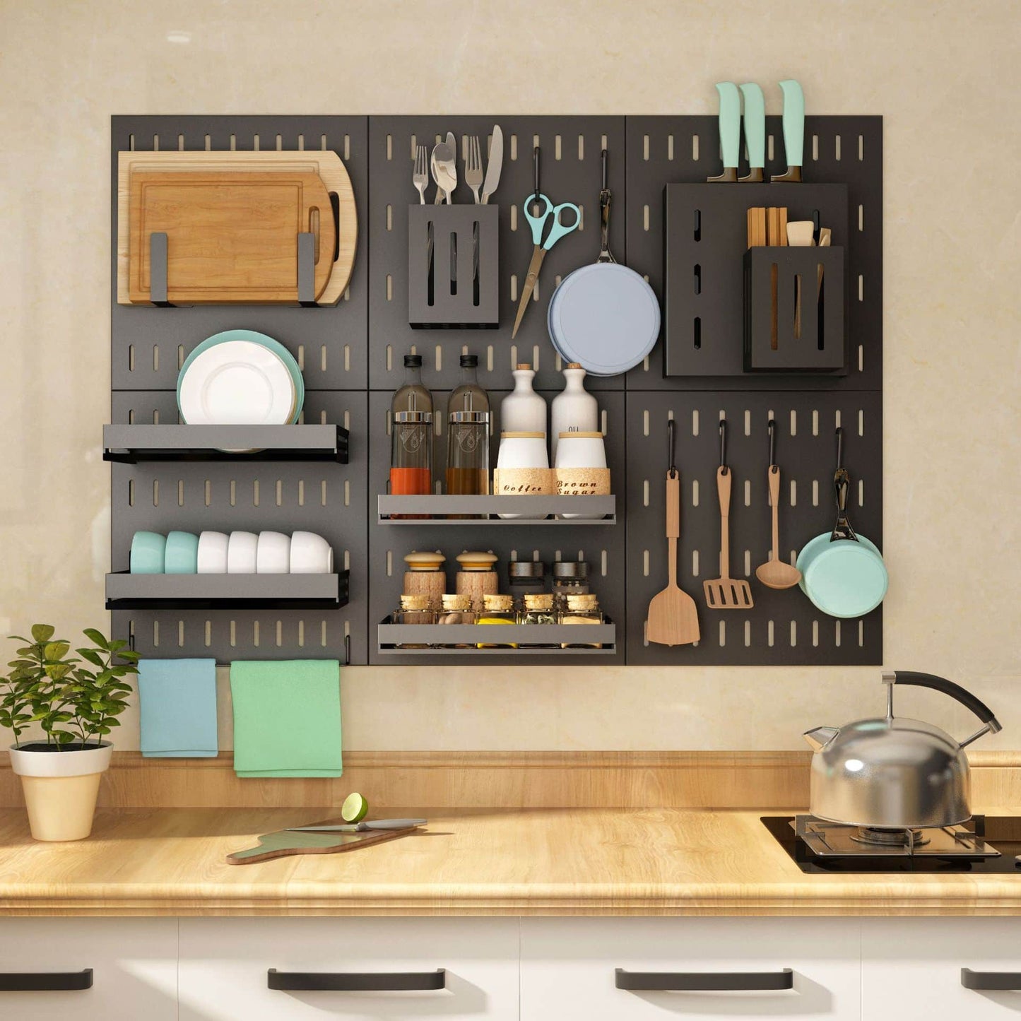 Kitchen Wall Mounted Storage Rack - - Rack Stainless Steel Storage