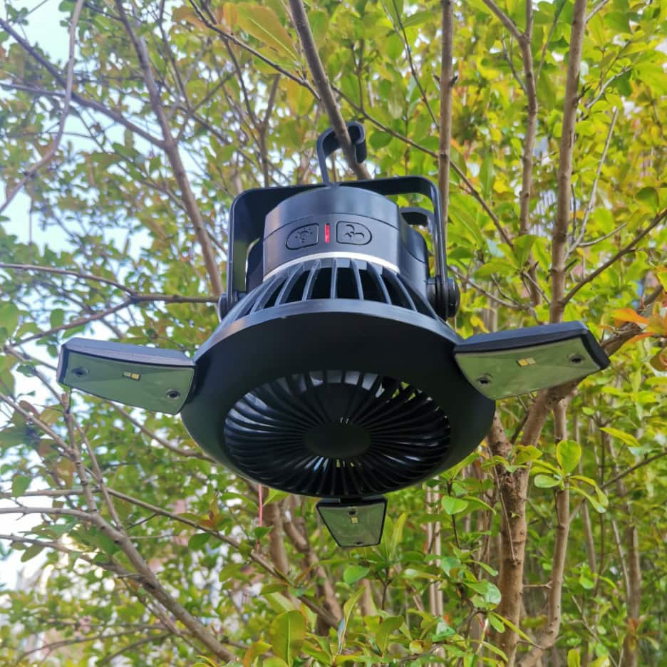 Solar Light & Foldable Fan - - Solar
