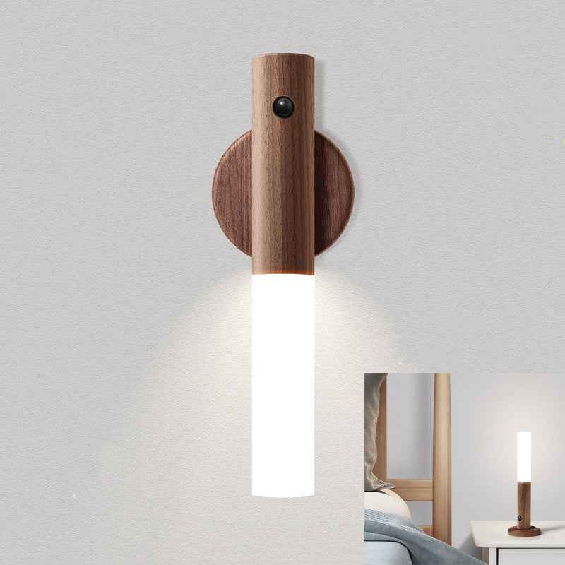 Opsa Glass Wall Light - Coffee - brown flush-mount led Wall Light white