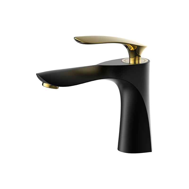 Majevica Single-Handle Bathroom Faucet - Black Gold - black black gold black silver gold silver single handle white gold white silver