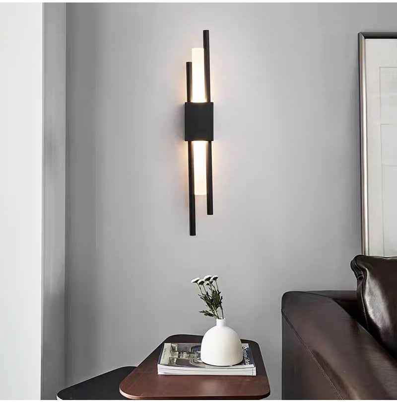 Cofol Rods Wall Light - - black gold led Wall Light