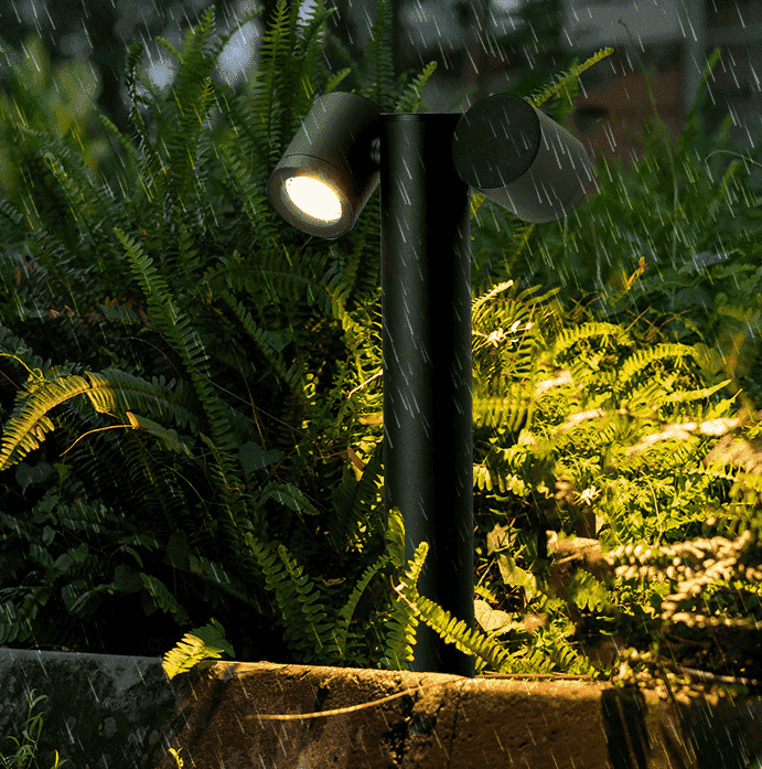 LED Garden Waterproof Light - Double Head - Garden Lightning