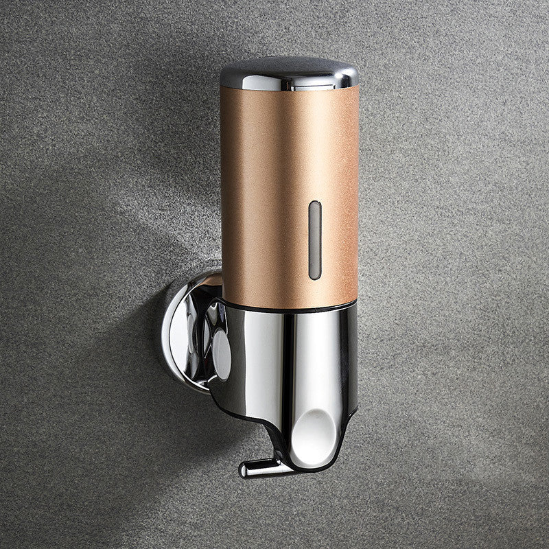 Wall-Mounted Shampoo & Shower Gel Box - Rose Gold 1pcs - black Hand Wash rose gold silver white