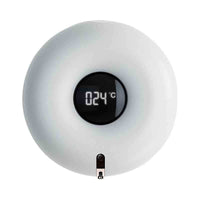 Donut-Shape Wash Foam Dispenser - White USB - Dispenser Hand Wash white