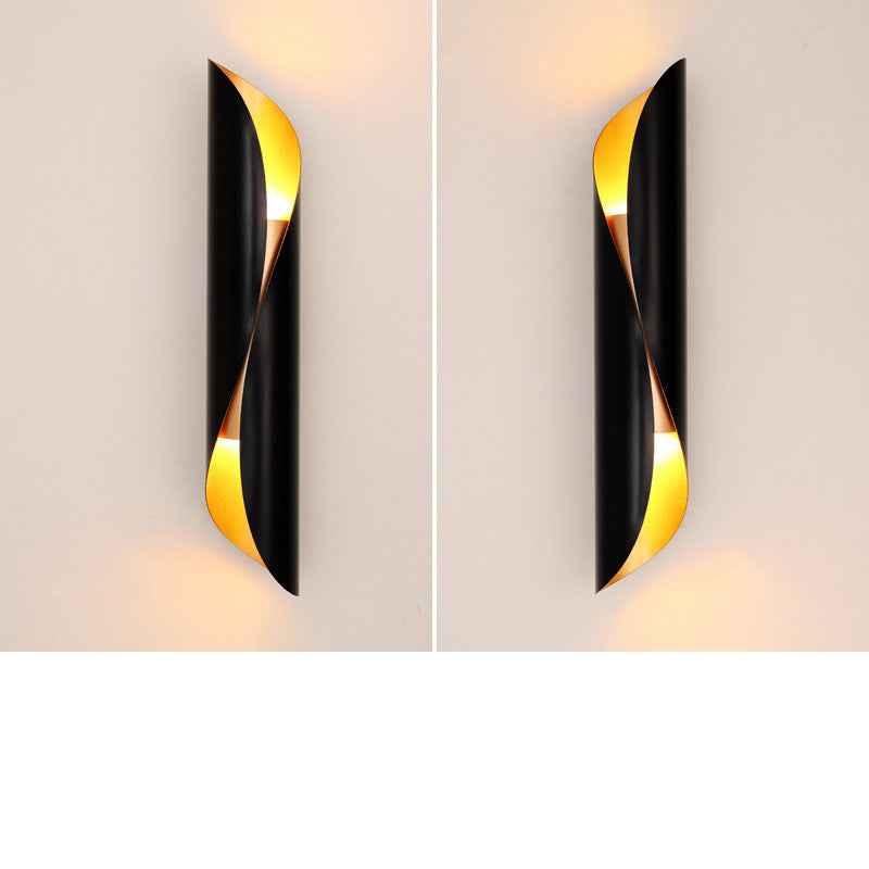 Arious Rod Wall Light - - black Wall Light Wall washer white