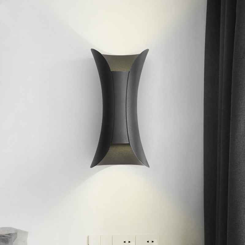 Autiig Aluminum Wall Light - - black gold Wall Light white