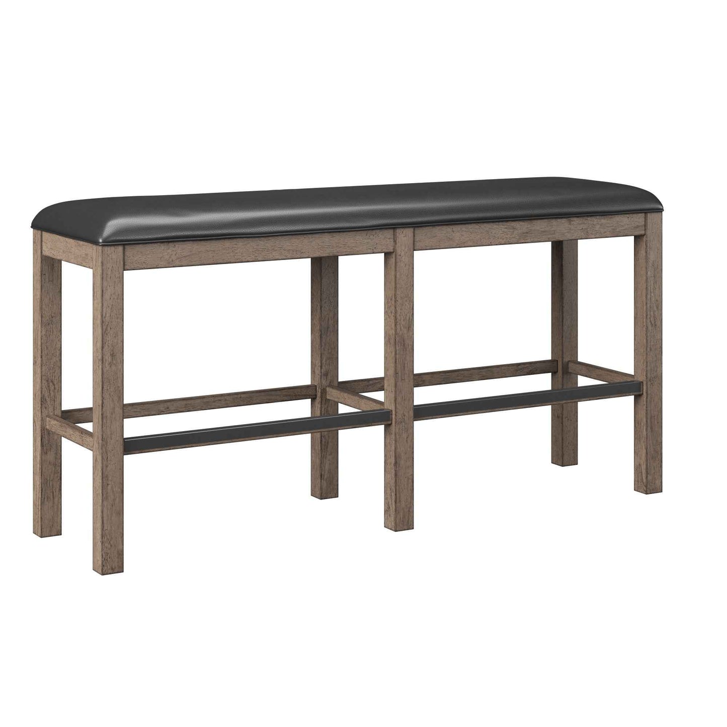 Hemite 60' Bar Height Bench | Brown - Default - bar stools