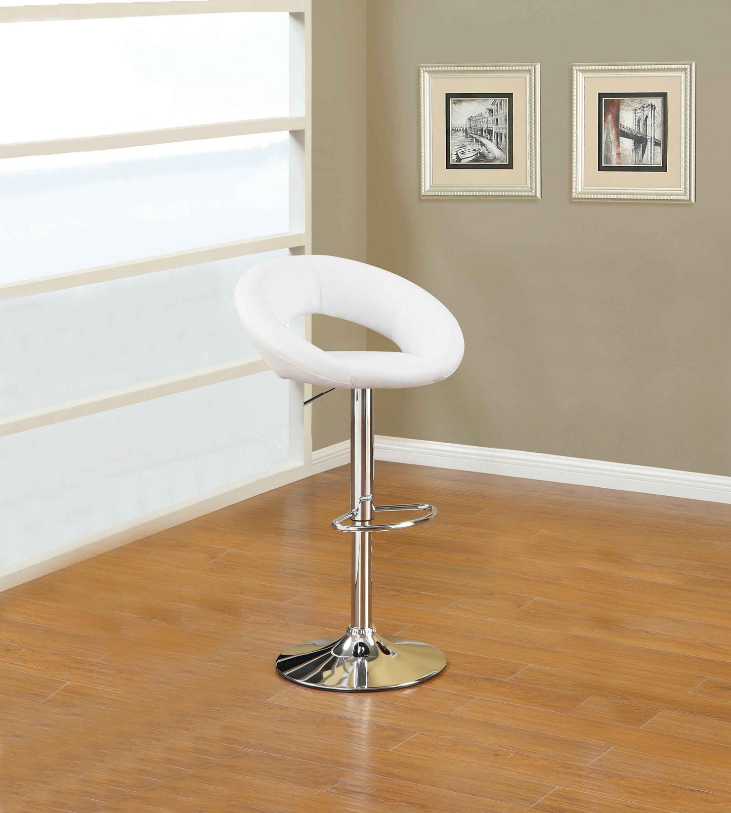 Grolbi Bar Stools | Set of 2 | White - Default - bar stools