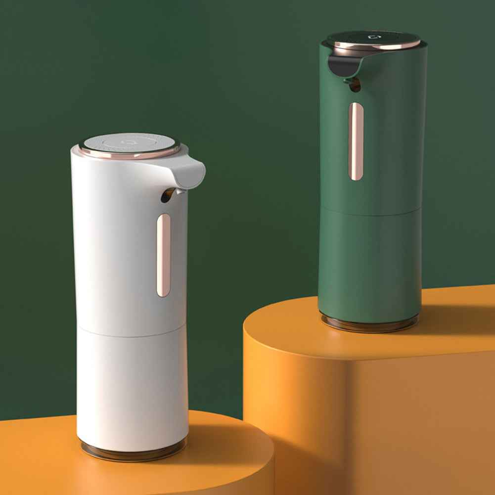 Infrared Induction Soap Dispenser - - Dispenser green Hand Wash white
