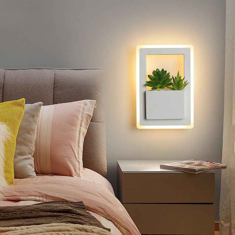 Ellard Window Wall Light - - flush-mount led Wall Light white