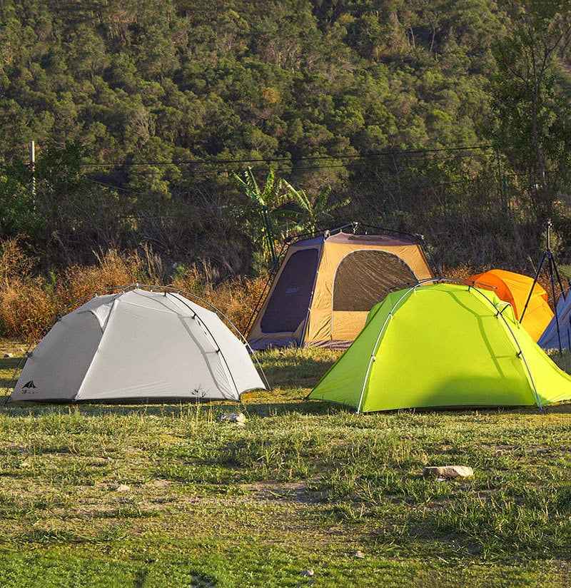 Double-Layer Silicon Coating Tent For Two - - Tent