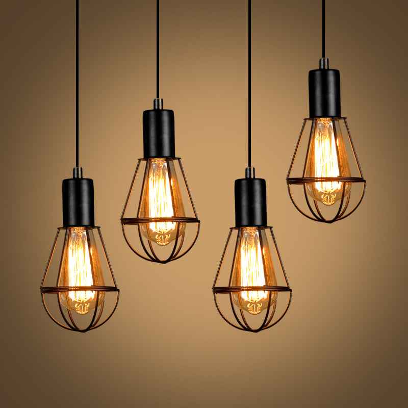 Furni Pendant Light Fixture - - black Pendant