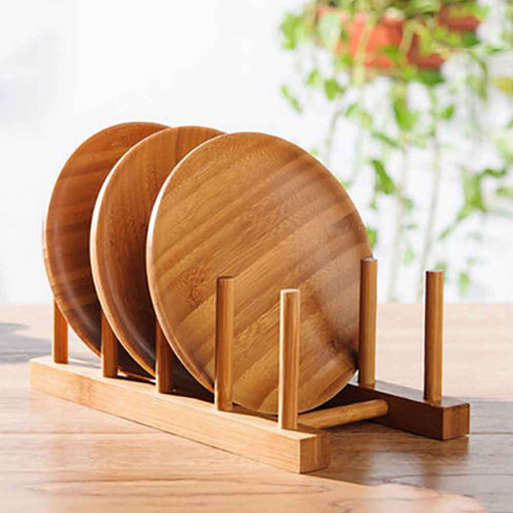 Tableware display wooden tea cake rack - Large Rack -