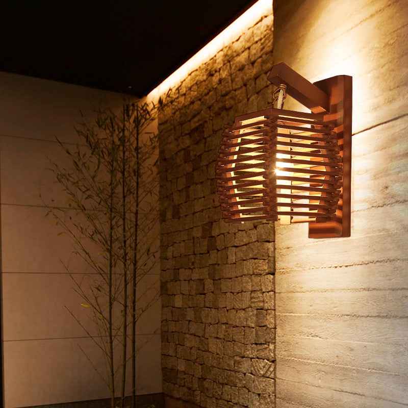 Ayell Graceful Wall Light - Wood - brown Wall Light Wall pendant Wood