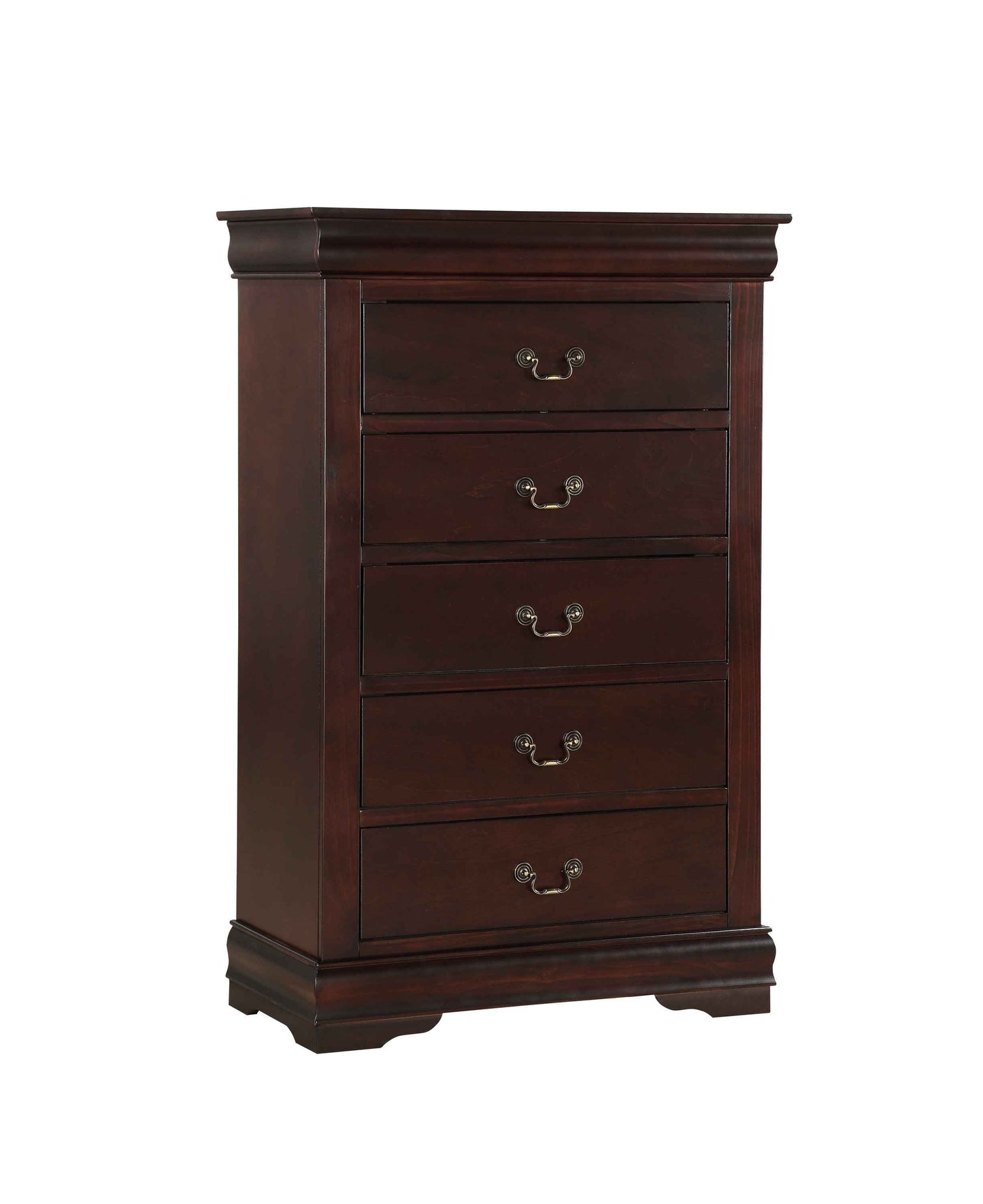 Ashrud Antique Tall Chest Dresser | Cherry - Default - dresser