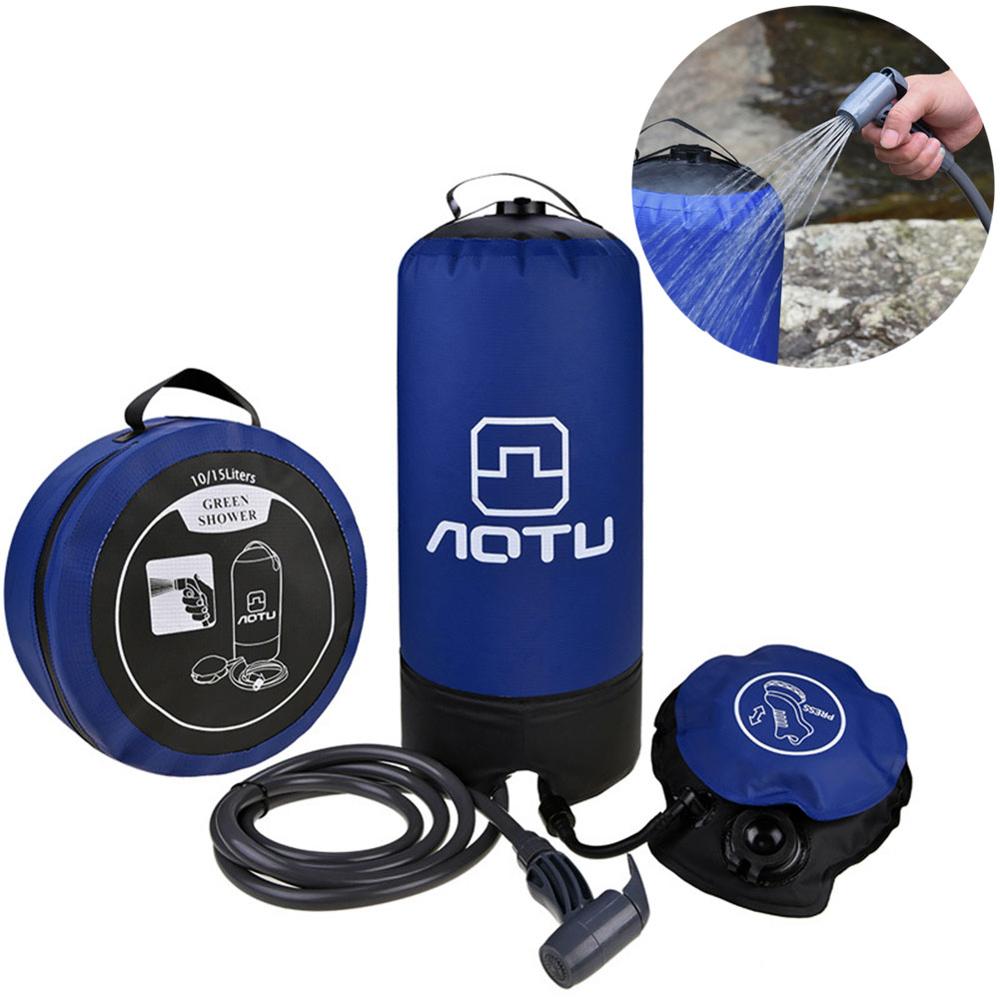 Outdoor Shower Bag - Blue - Water Storage