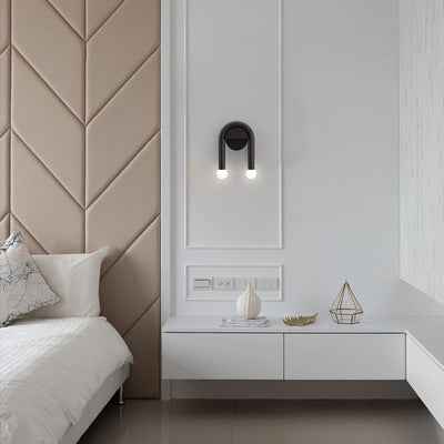 Ezziy Petal Wall Light - - black flush-mount Wall Light