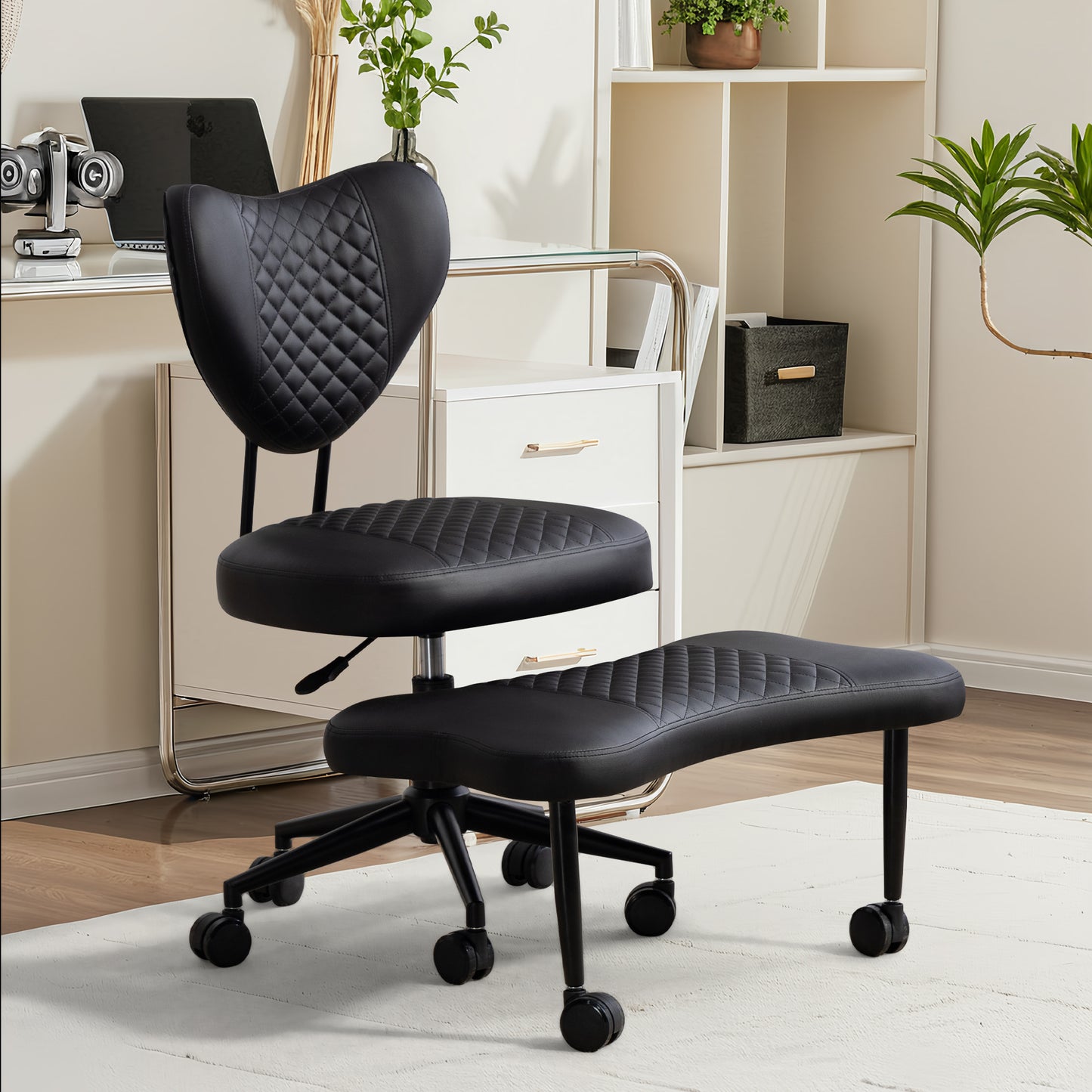 Yuritsu Ergonomic Office Chair | Black - Default - black chair