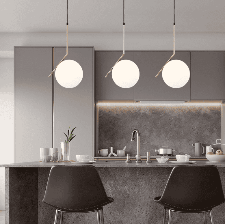 Shuuro Pendant Light Fixture - - gold Pendant