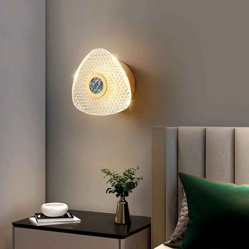 Onsol Etherium Wall Light - - flush-mount gold Wall Light