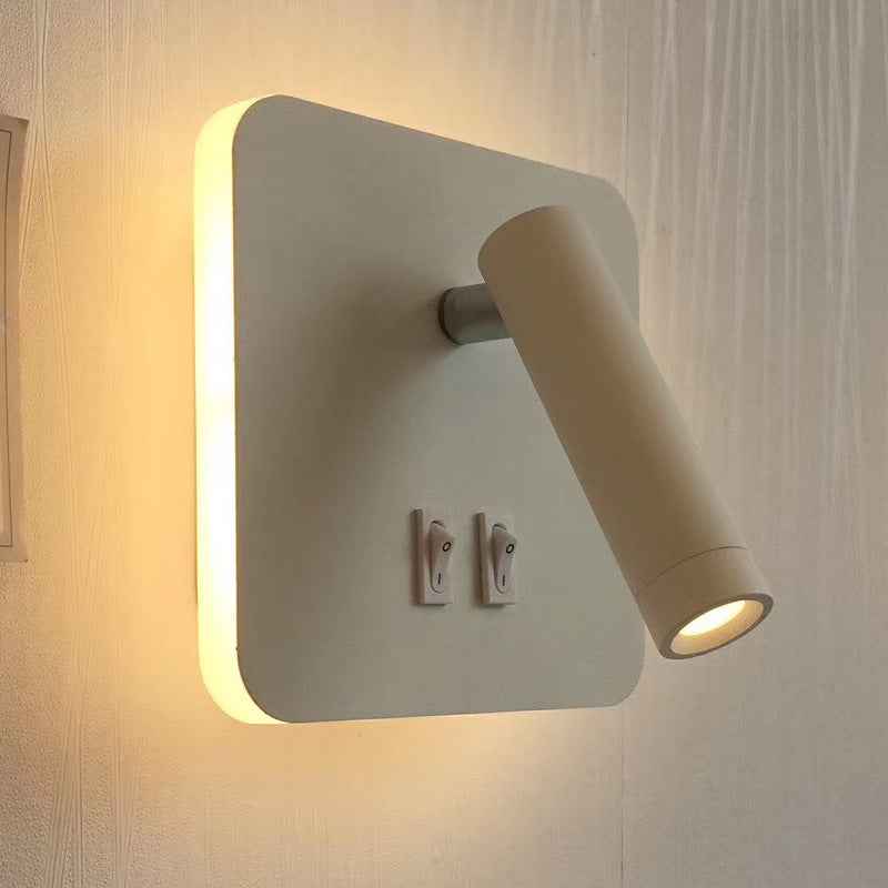 Irma Spot Wall Light - - black led Spotlight Wall Light white