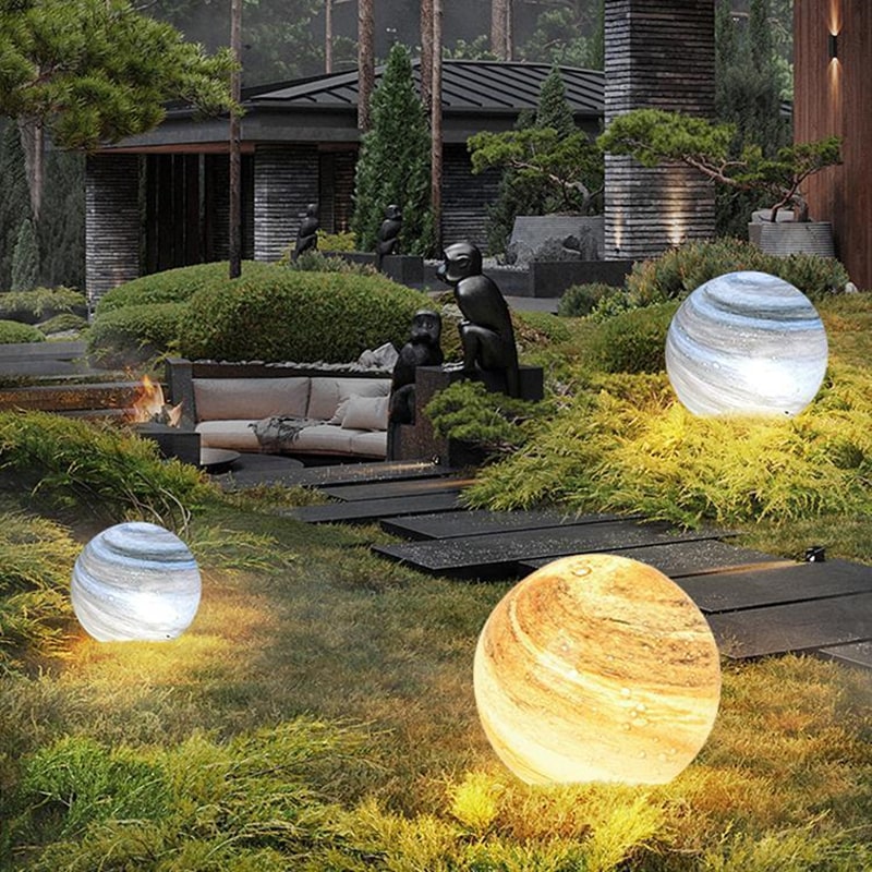 Outdoor Waterproof Planet Lamp - - Garden Lightning