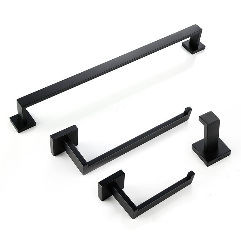 Kitchen & Bathroom Hardware Bar - - black Rack Rail Towel Bar