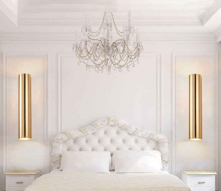 Asttrus Golden Wall Light - - gold led Wall Light