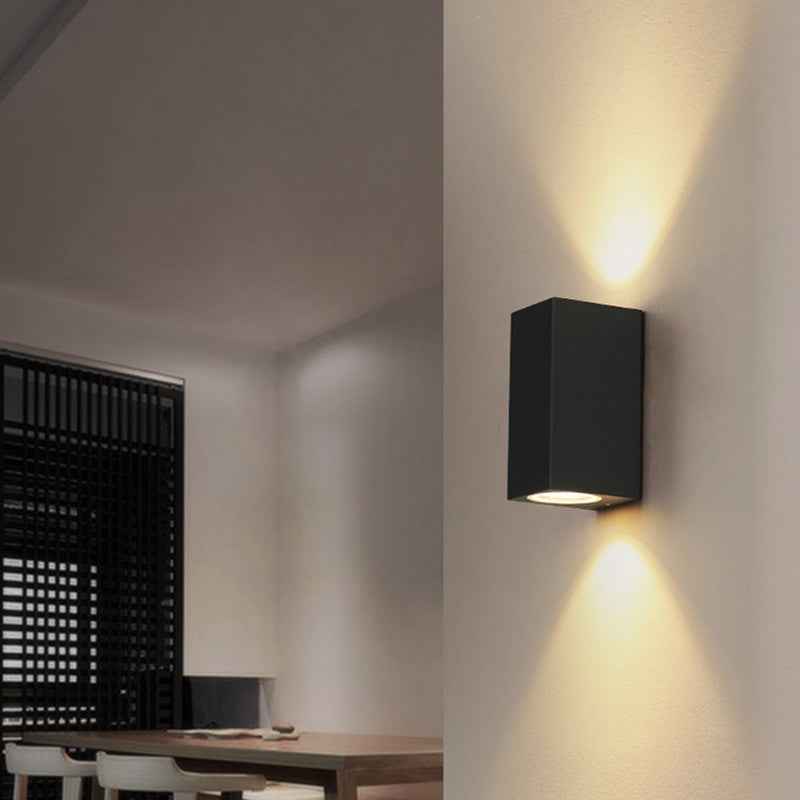 Addis Modern Wall Light - - black led Wall Light Wall washer