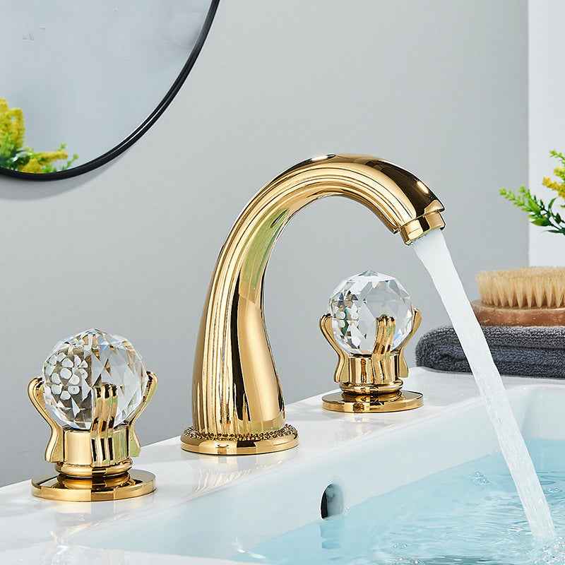 Kranoir Widespread Bathroom Faucet - Gold - chrome chrome silver gold silver widespread