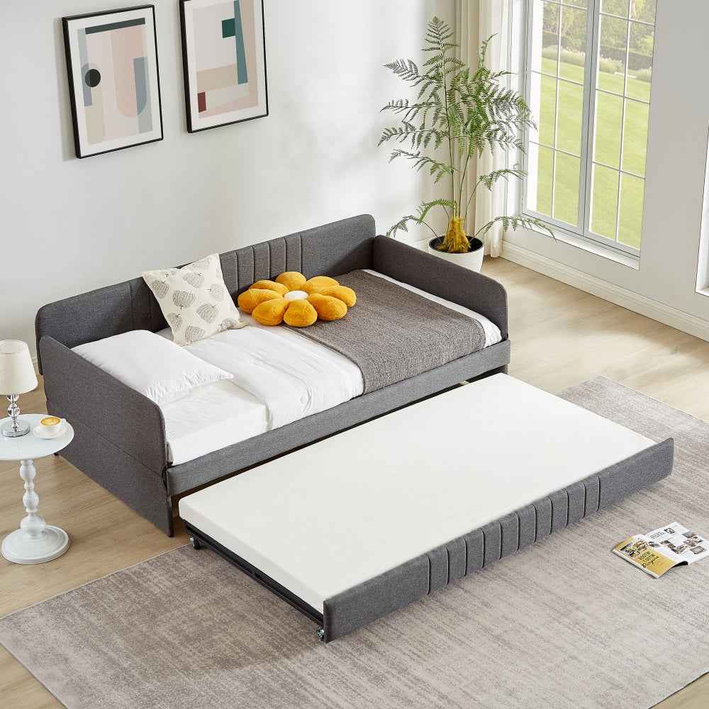 Agoro Twin Size Daybed | Grey - Default - beds