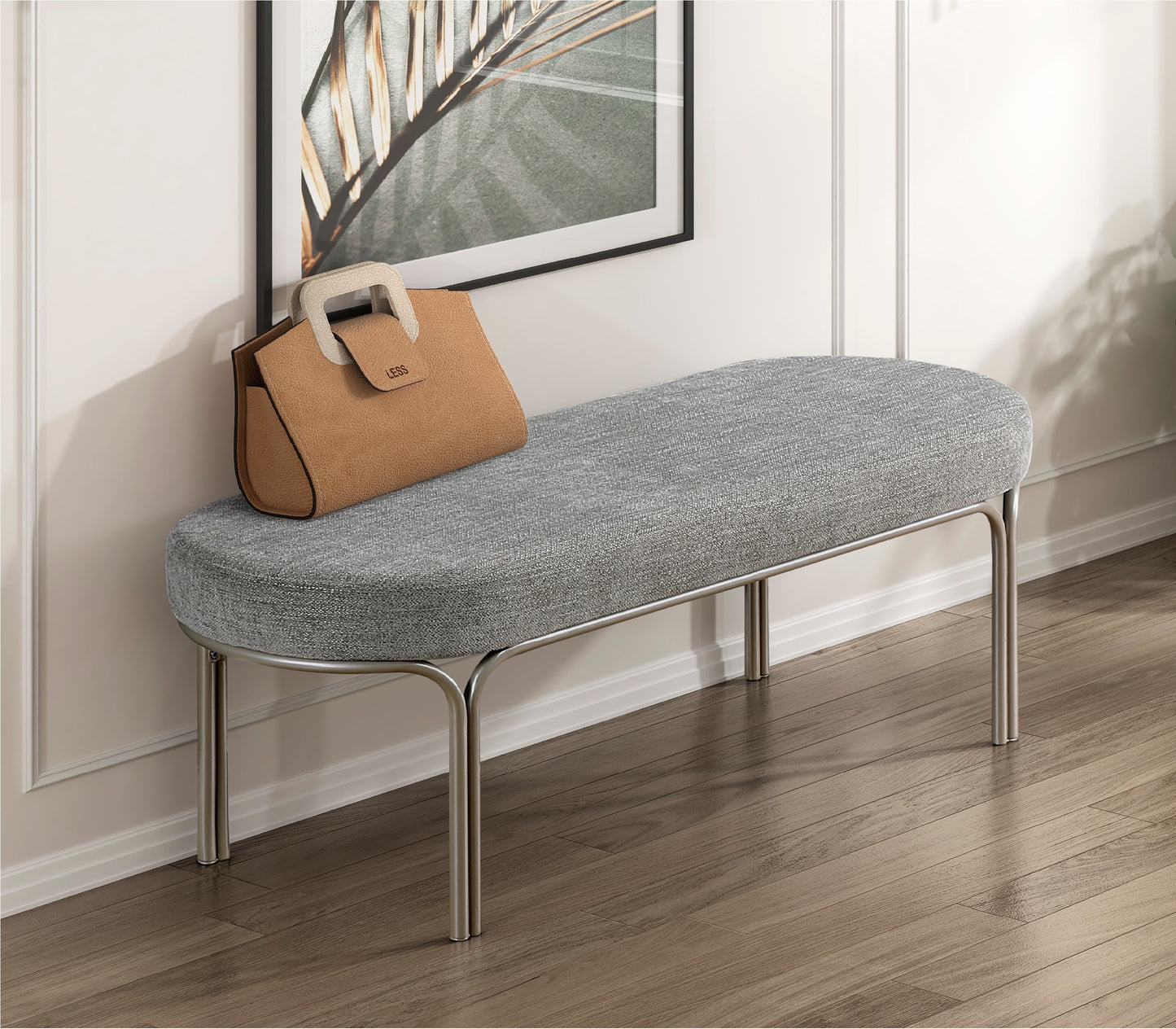 Operos Modern Bench | Gray - Default - bench grey