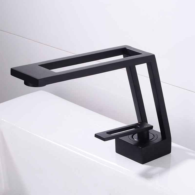 Seri Single-Handle Bathroom Faucet - Black - bathroom faucet black black & silver gold single handle white