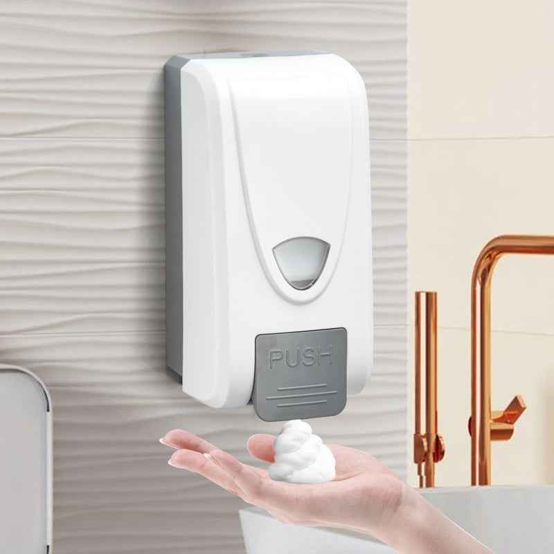 Hand-Press Sanitizer Soap Dispenser - White - Dispenser Hand Wash white