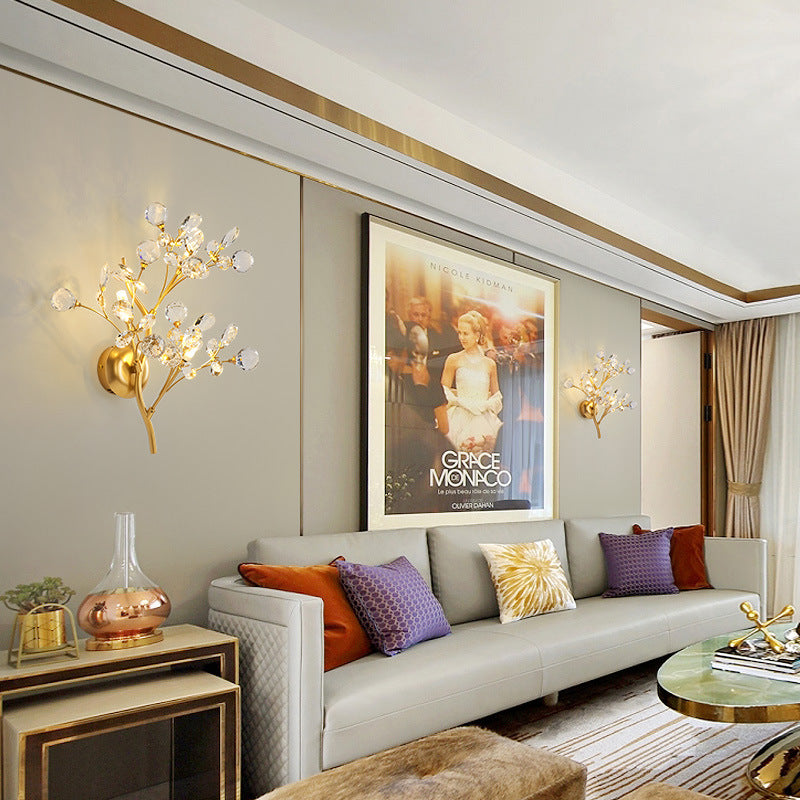 Trysen Crystal Wall Lamp - - wall light