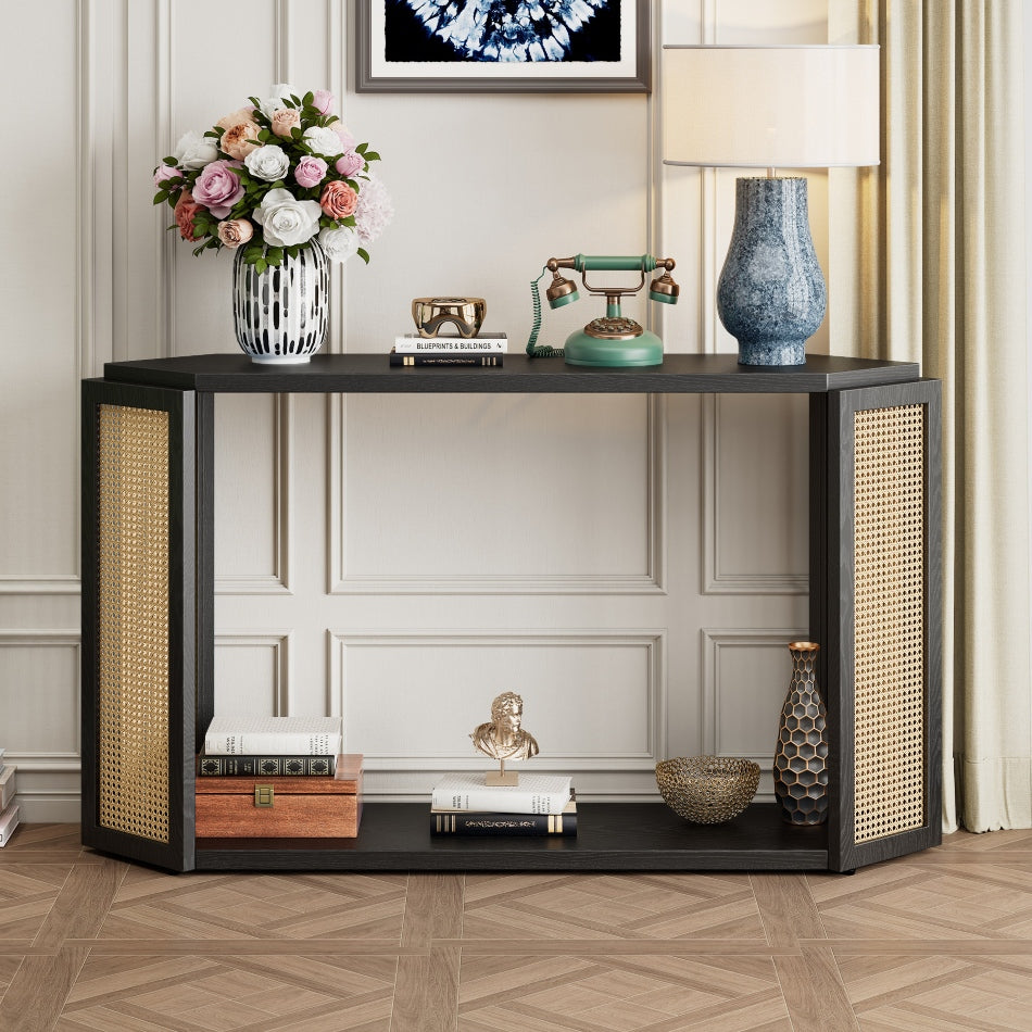 Viraven Unique Console Table | Black - Default - tables