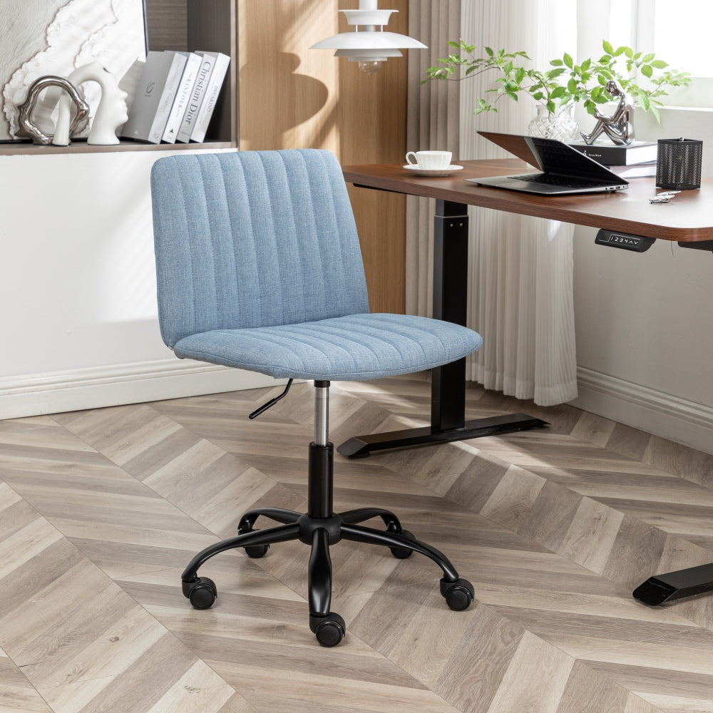 Masar Office Chair | Baby Blue - - blue chair office