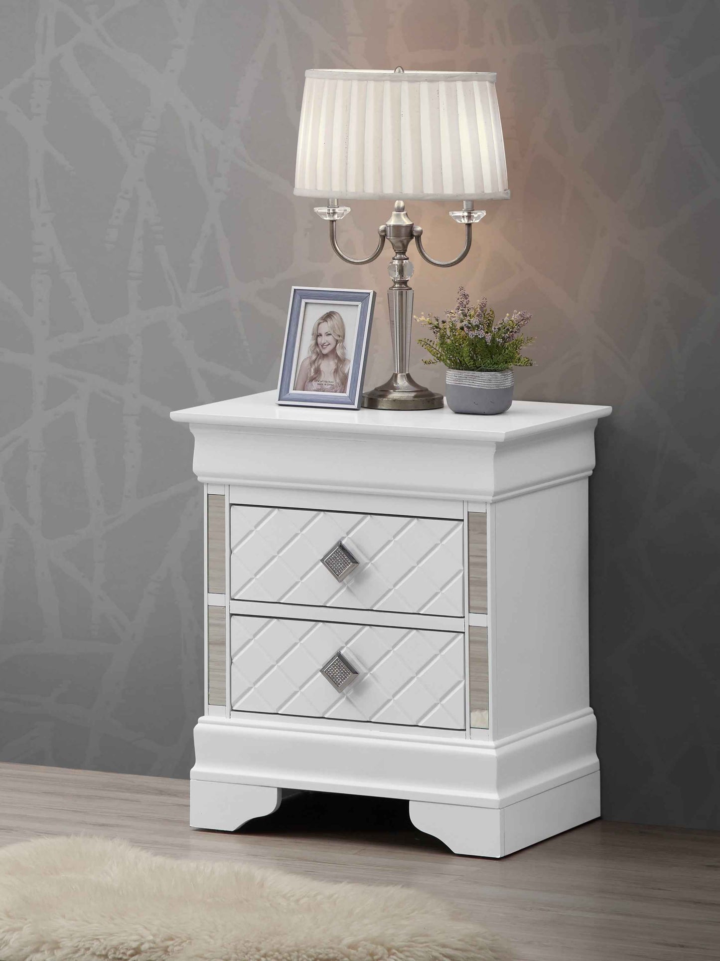 Blando Nightstand | Champagne - Default - nightstand