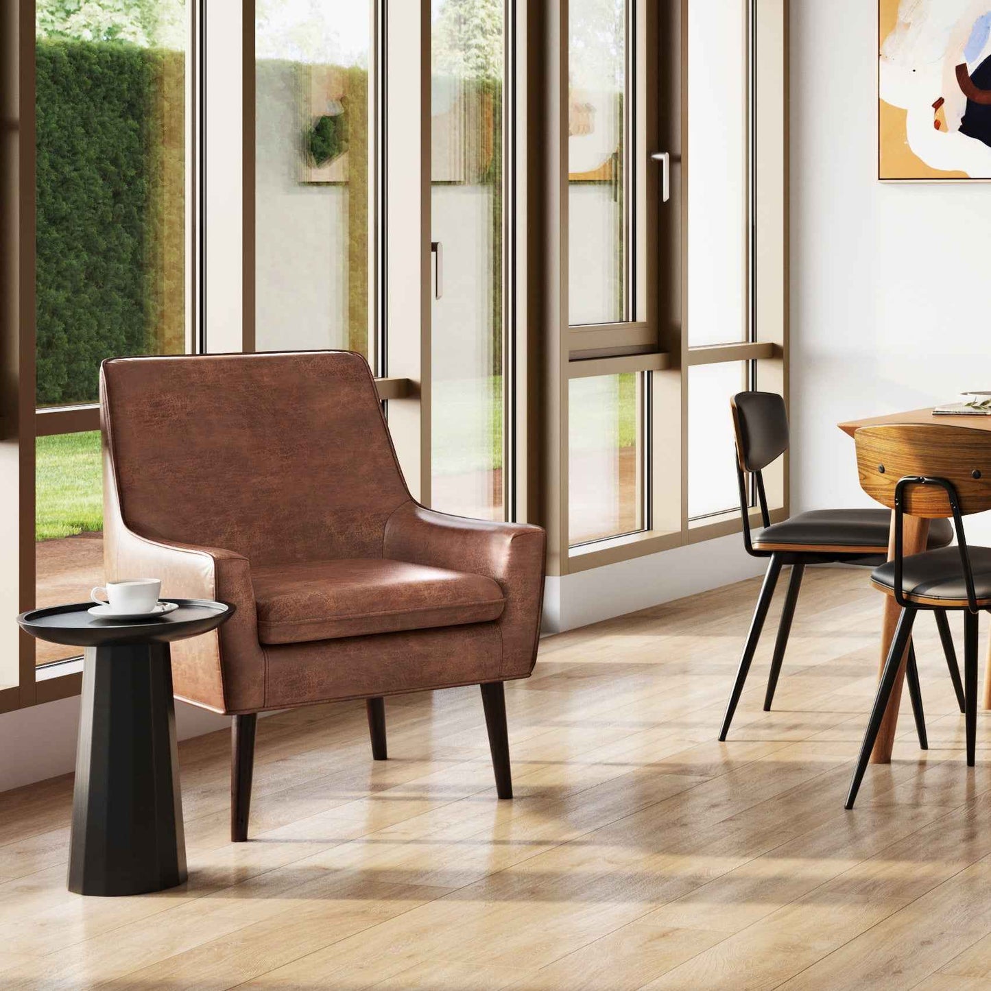 Golgar Wooden Accent Table | Black - Default - tables