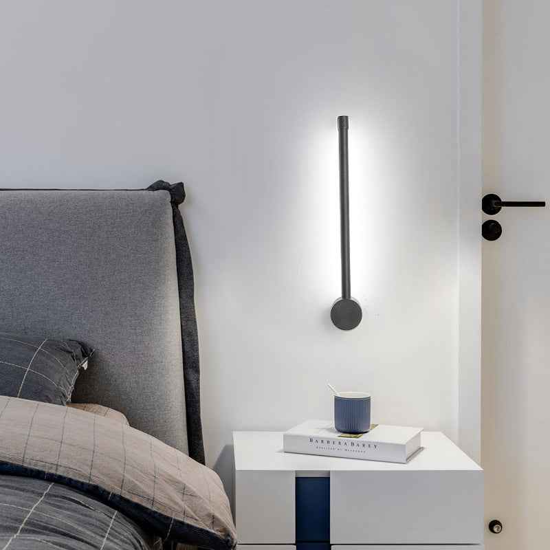 Ingoot Rod Wall Light - 50cm Monochromatic Light - black led Wall Light