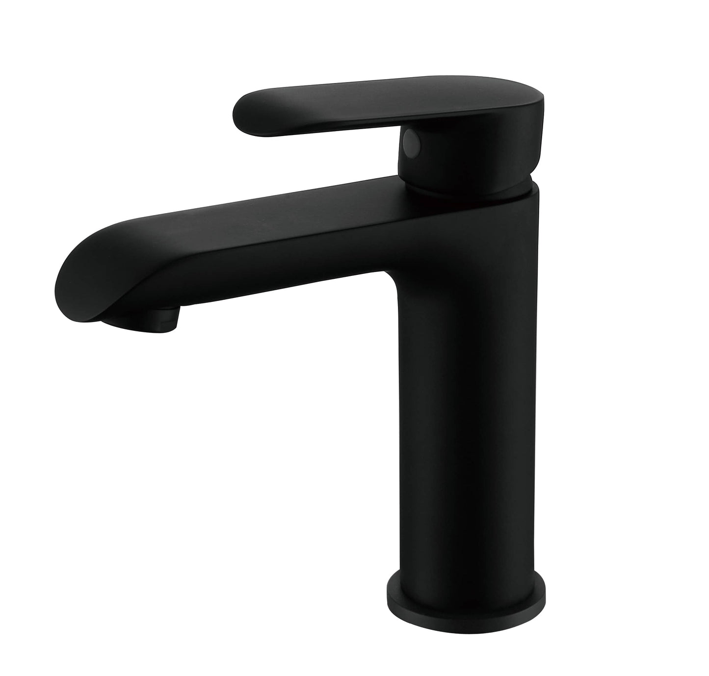 Suva Single-Handle Bathroom Faucet - Black - black silver single handle