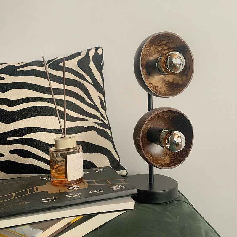 Retro Shell Bedside Lamp - - Table