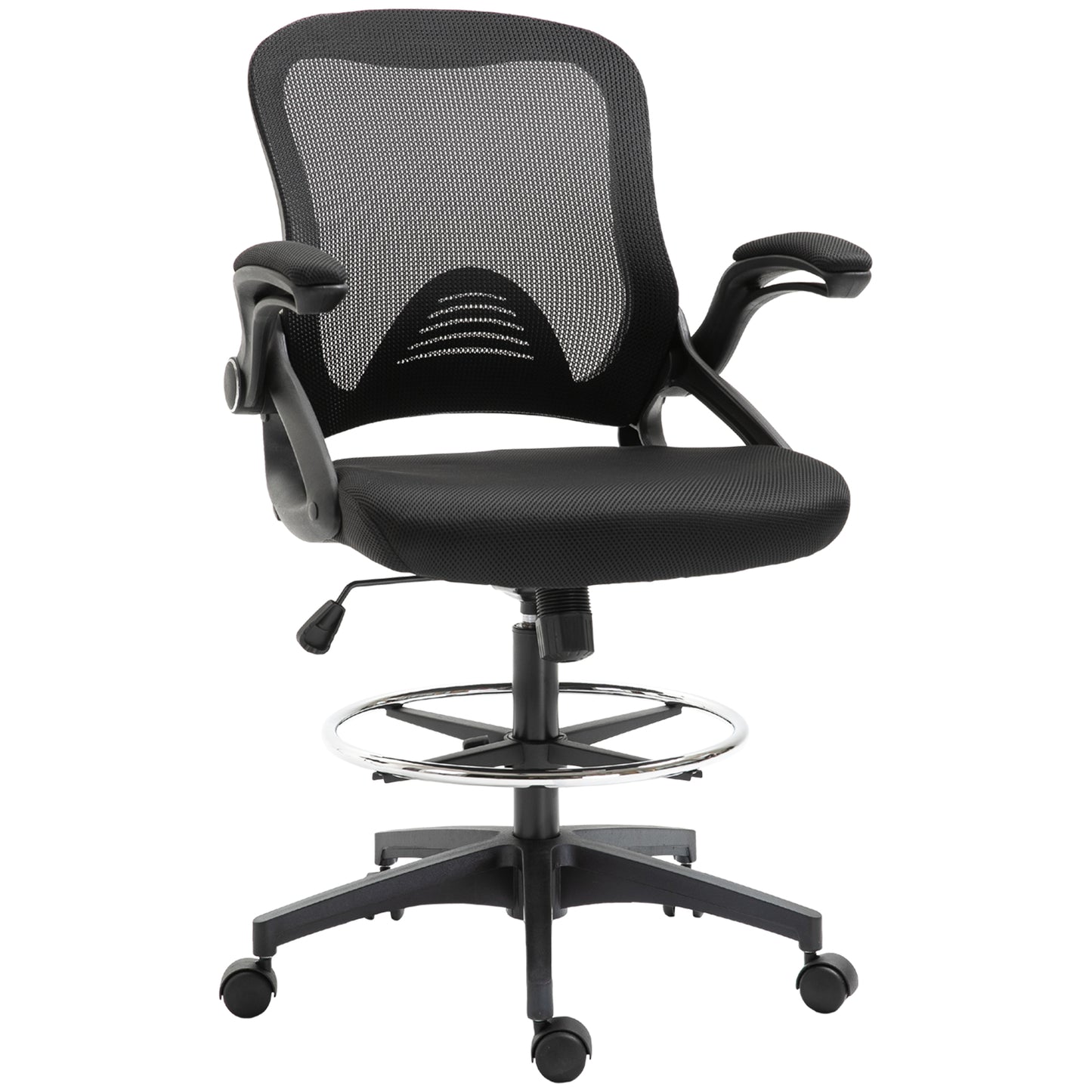 Ostros Mesh Office Chair | Black - - black chair office