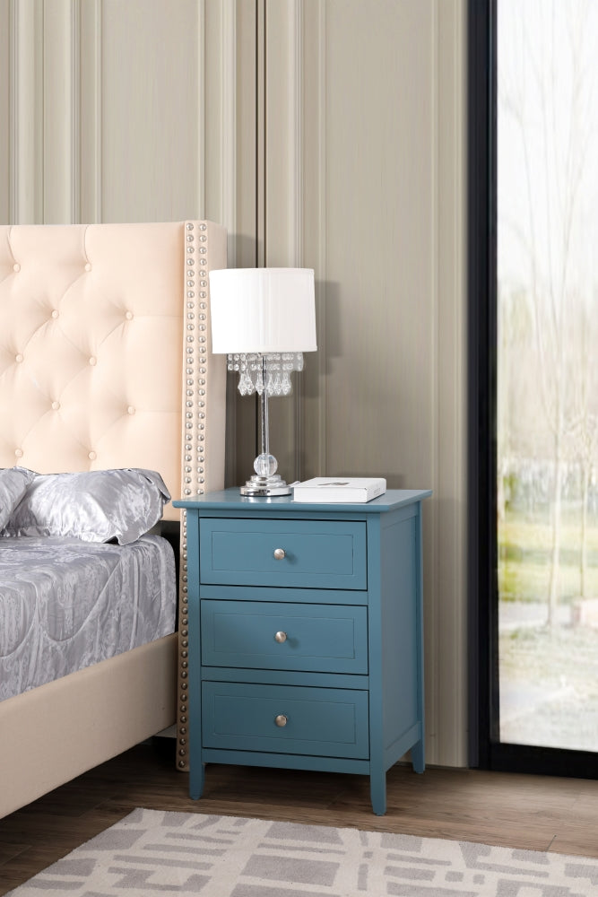 Premeri Nightstand | Teal - Default - nightstand