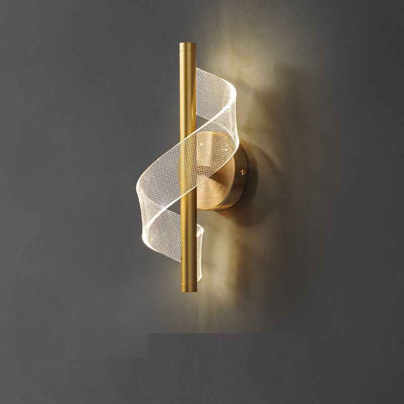 Epsia Stairs Wall Light - Gold - black gold led Wall Light Wall washer