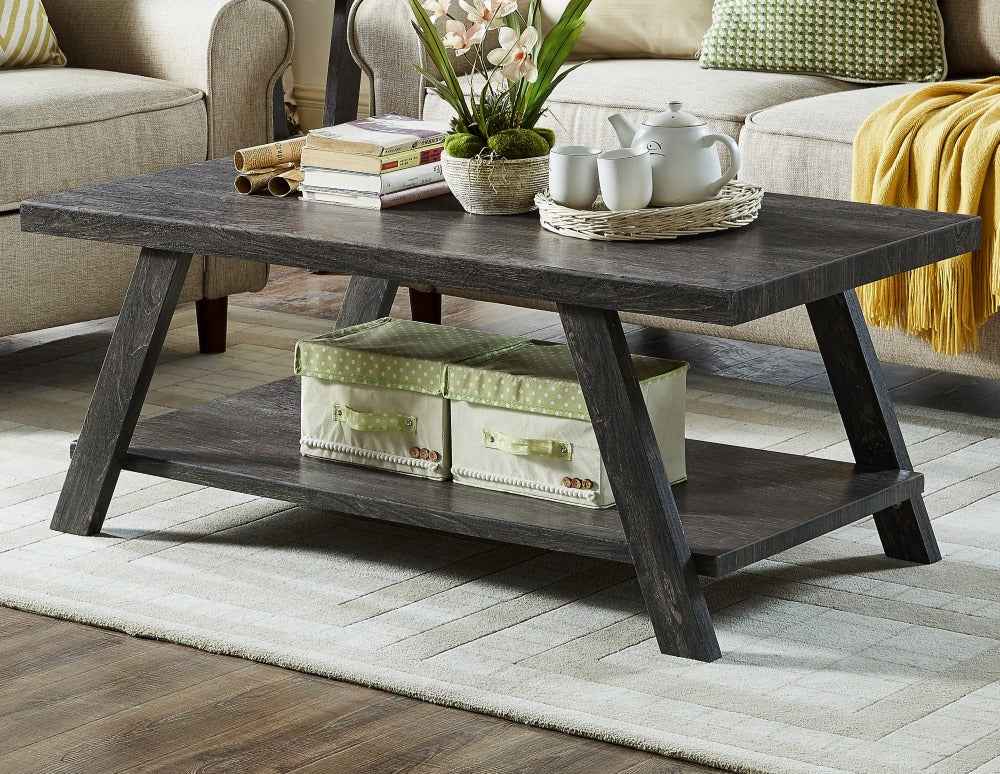 Athens Modern Coffee Table | Charcoal - Default - tables