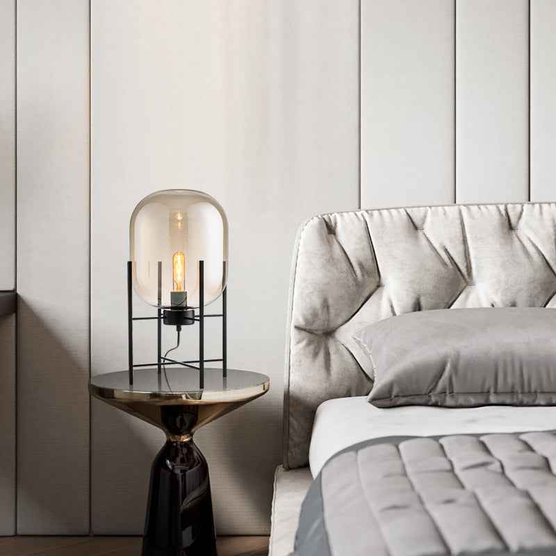 Industrial Style Table Lamp - - Table