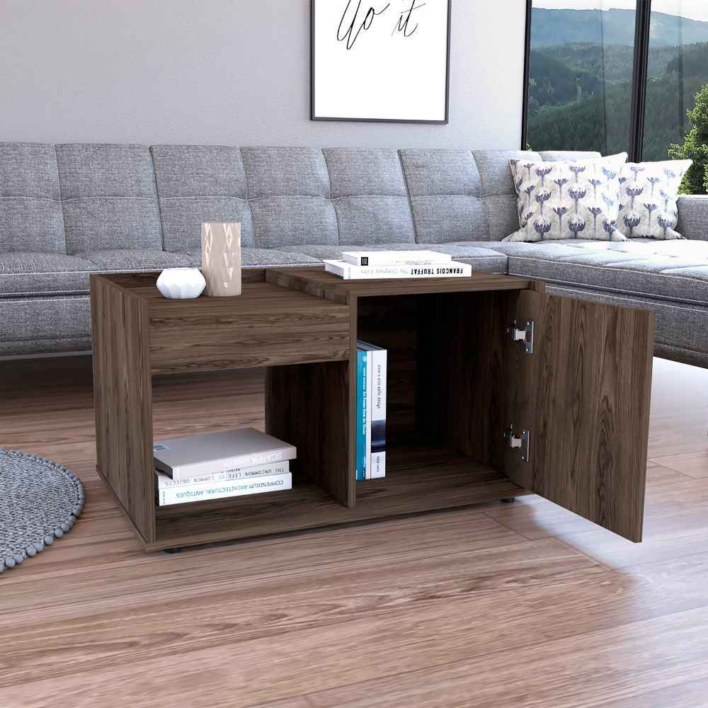 Amori Coffee Table | Dark Walnut - Default - tables
