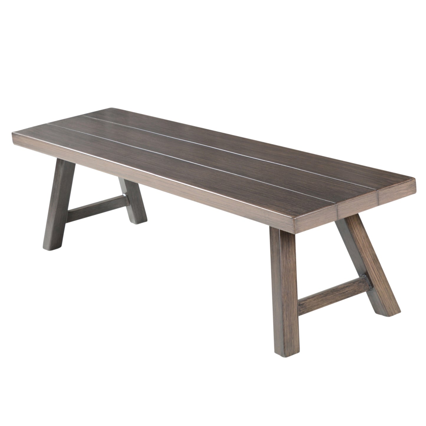 Marina Outdoor Bench | Brown - Default - garden furnishing
